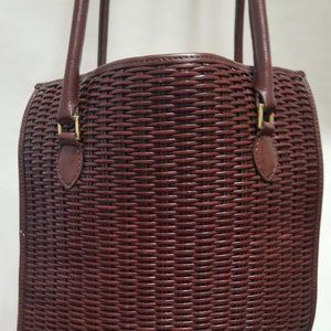 Etienne Aigne Basket-weave Tote
